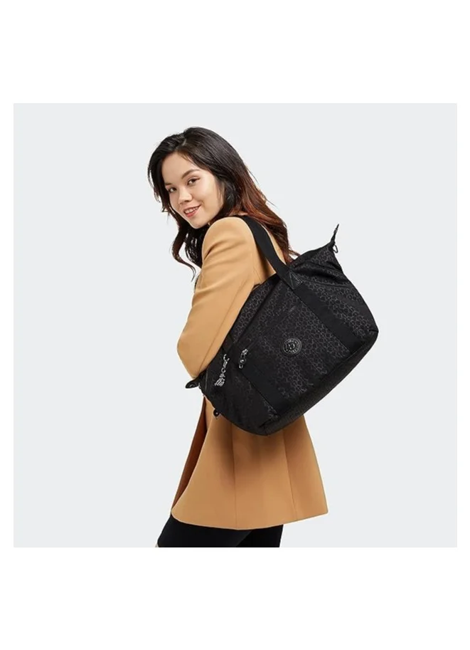 kipling  Art Female Medium Tote With Removable Shoulder Strap - Signature Emb  | Best Price UAE